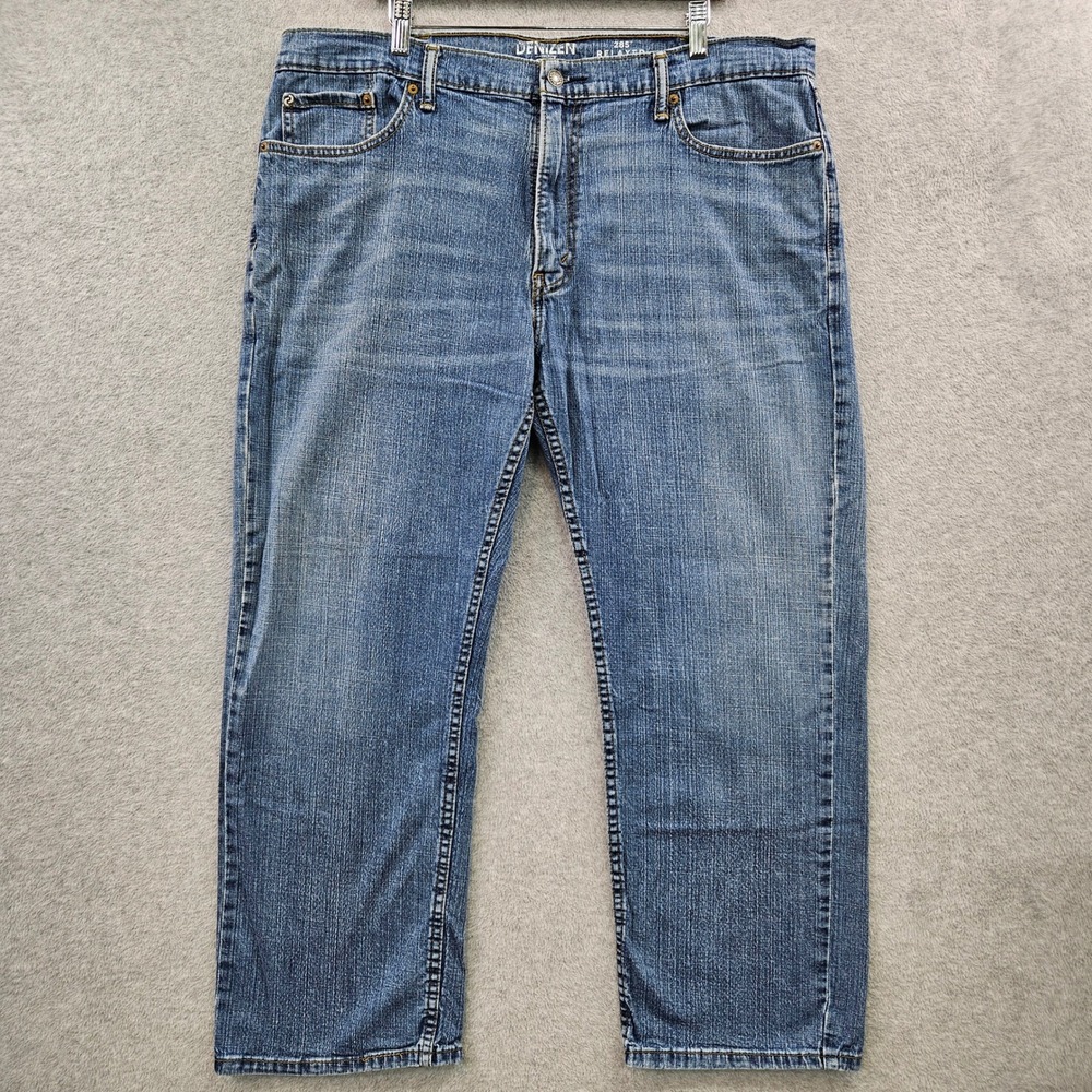 DENIZEN Levi's 285 Workwear RELAXED STRETCH Jeans Mens 40x30 Blue Medium Wash